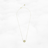 Auspicious Origin Small Floating Pendant Necklace Gold